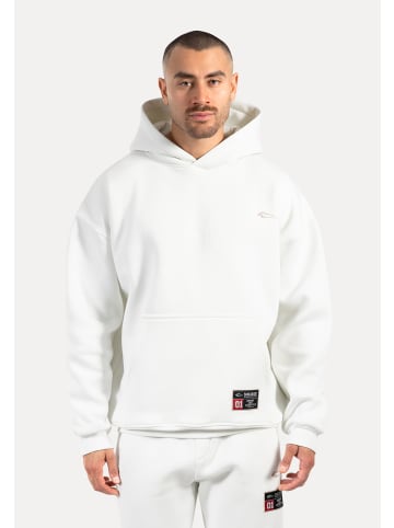 SMILODOX Hoodie Rayk in Creme