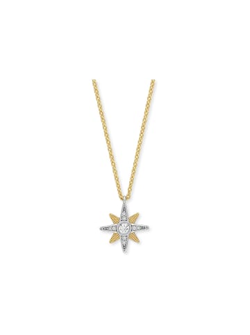 Engelsrufer  925 Sterling Silber, rhodiniert, Zirkonia Halskette 40+4cm