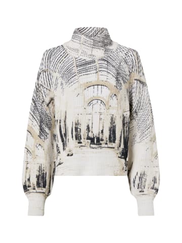 monari Pullover in ecru schwarz - 0001