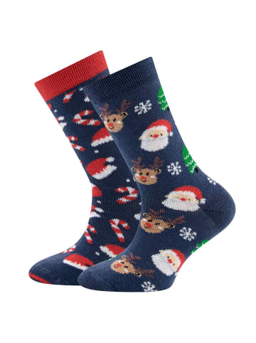 ewers 2er-Set Socken Nikolaus in tinte