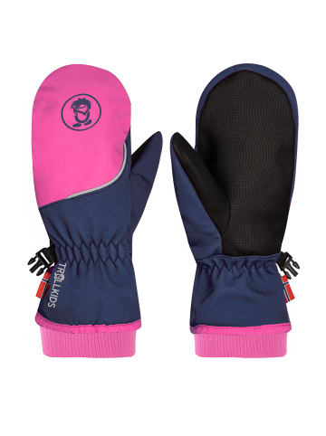 Trollkids Fausthandschuh "Trolltunga" in Marineblau/Magenta
