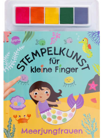 Arena Buch - Stempelkunst für kleine Finger. Meerjungfrauen