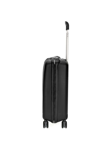 Roncato Light - 4-Rollen-Kabinentrolley S 55 cm (smeraldo) in nero