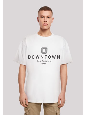 F4NT4STIC Heavy Oversize T-Shirt Downtown LA OVERSIZE TEE in weiß