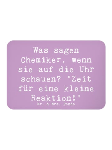 Mr. & Mrs. Panda magnet Spruch Chemiker Reaktion mit Spruch in Lavendeltraum