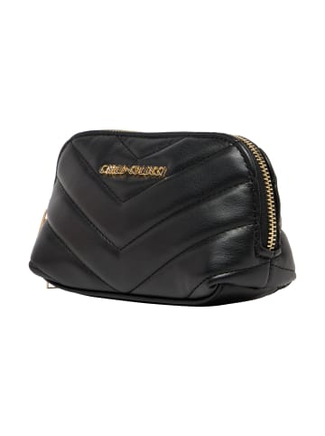 Carlo Colucci Kosmetiktasche Dolar in Schwarz
