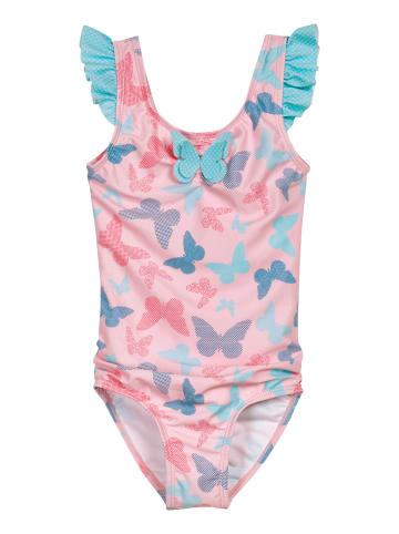 Playshoes UV-Schutz Badeanzug Schmetterlinge in rosa