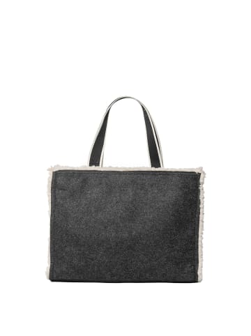 Marc Ellis Schultertasche in NERO CHIARO