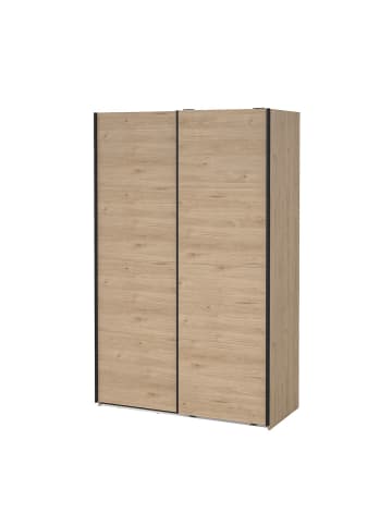 ebuy24 Schiebetürenschrank Bergamo (2-türig) Eiche 139 x 67 cm