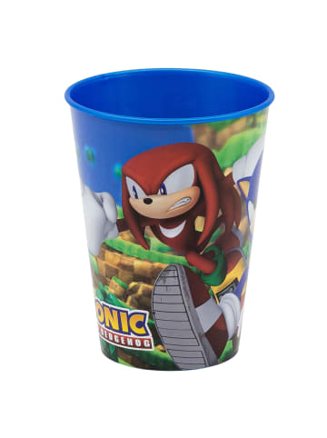 Sonic 10er Set Trinkbecher Sonic The Hedgehog 260 ml in Blau