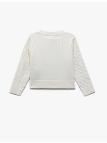 KOTON Cardigan in Ekru