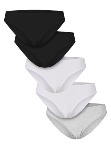 Urban Classics Urban Classics Tank-Tops in black+black+white+white+heathergrey