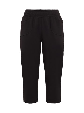 GOLDNER Bequeme Sommerhose mit sportivem Look in schwarz