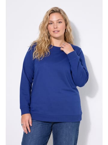 Ulla Popken Sweatshirt in dunkles saphir