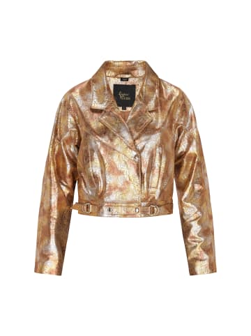 faina Jacket in multicolor beige snake