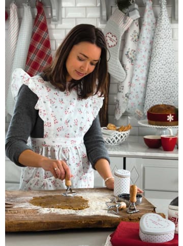 Greengate Schürze mit Rüschen EMBERLY Weiss