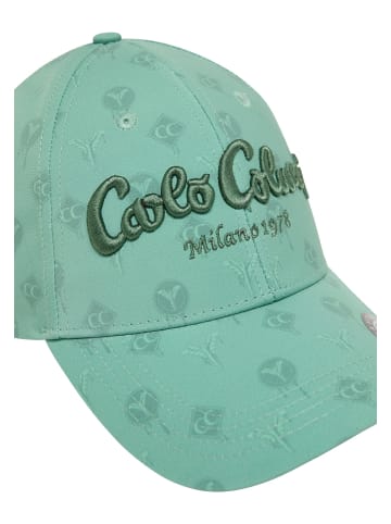 Carlo Colucci Baseball Cap Dengel in Grün