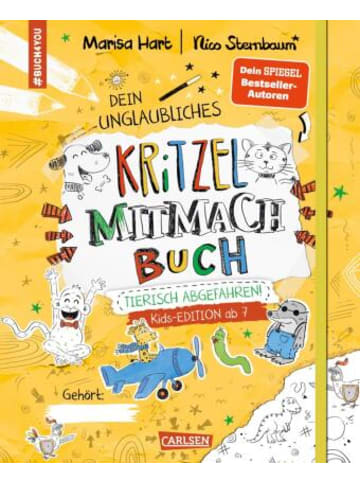 Carlsen Buch - #buch4you: Dein unglaubliches Kritzel-Mitmach-Buch