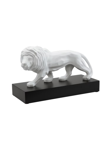 Goebel Deko-Objekt " Studio 8 - Löwe " in Antikweiss