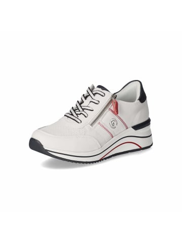 remonte Schnürhalbschuh in white