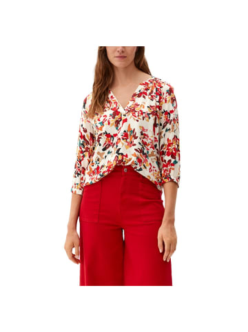 S.OLIVER RED LABEL Langarmbluse in Beige