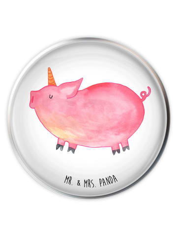 Mr. & Mrs. Panda Stöpsel Einhorn Schwein ohne Spruch in Weiß