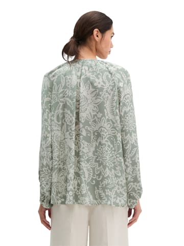 Marc O'Polo Print-Bluse loose in Light Green