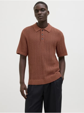 Jack & Jones Poloshirt in Redwood Burl