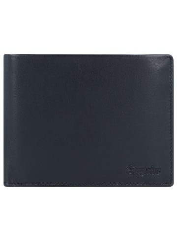 Esquire New Silk Geldbörse Leder 12 cm schwarz