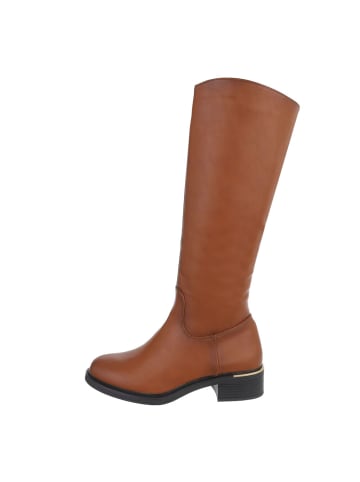 Ital-Design Stiefel in Camel