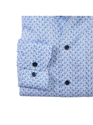 OLYMP  Langarm FreizeitHemd für Herren in blau