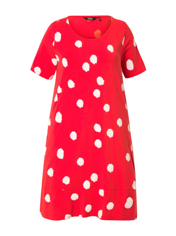 Ulla Popken Midikleid in neon rot