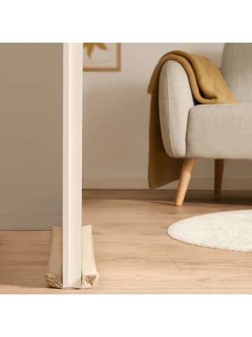 Prowiste für Türen 70-100cm Waschbarer Stoff - Energiesparend - Stoff - Beige