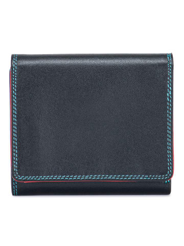 MYWALIT Geldbörse RFID Schutz Leder 10.5 cm in black-pace