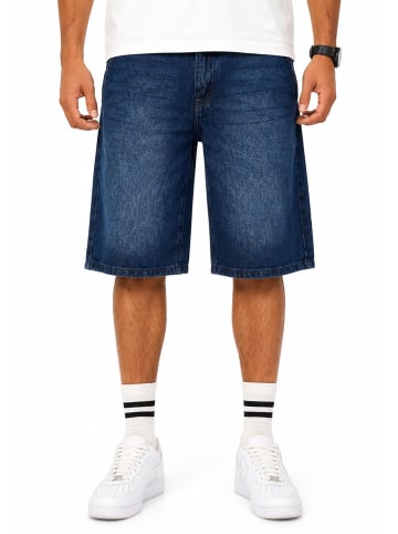 SOULSTAR Jeansshorts - im Baggy-Fit aus 100% Baumwolle für Herren in Mittelblau