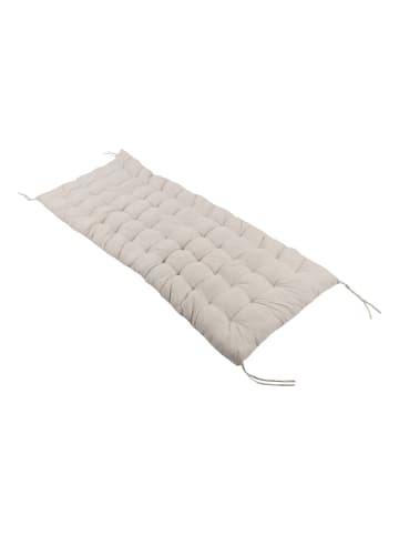 relaxdays Bankauflage in Beige - 180 x 70 cm