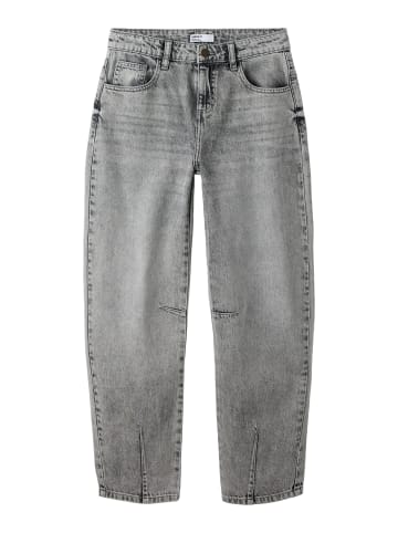 name it Barrel Fit Jeans Nkfbella in medium grey denim