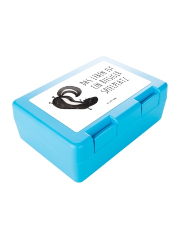 Mr. & Mrs. Panda Lunchbox Stinktier Handstand mit Spruch in Weiß