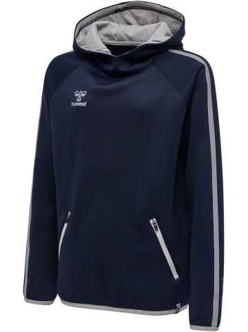 Hummel Kinder Sweatshirt "Hmlcima Kids Hoodie" in Blau