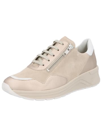 Solidus Damen- Schnürschuhe Karma - Weite K in Beige