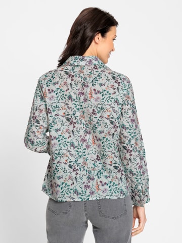 WITT WEIDEN Druck-Bluse in ecru-traube-bedruckt