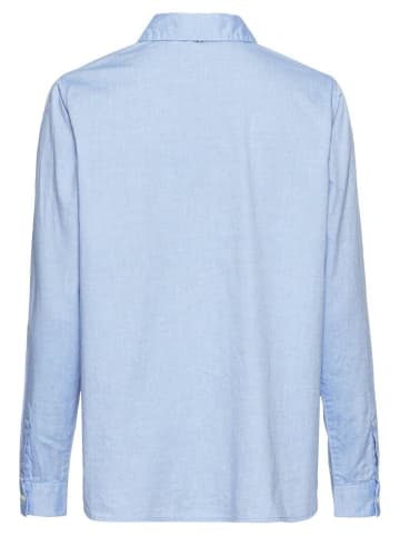 Camel Active Langarmbluse in Light Blue