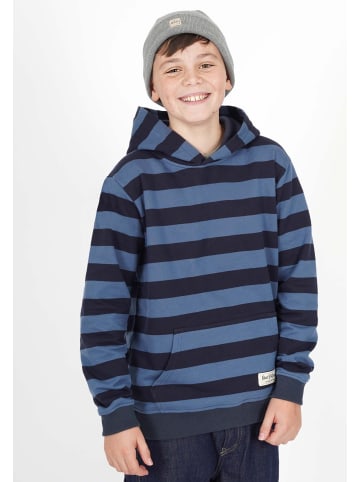 Band of Rascals Kapuzenpullover " Striped " in blau