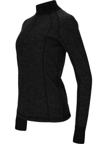 Whistler Funktions-Langarmshirt Candee in 1011 Dark Grey Melange