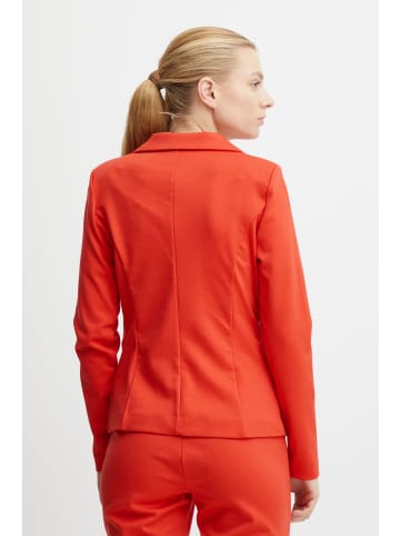 ICHI Sweatblazer in rot