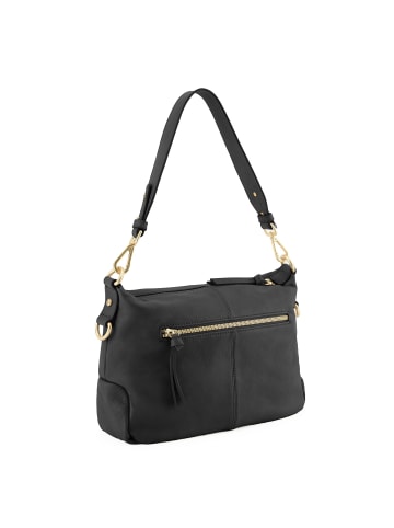 FREDs BRUDER Just Easy Schultertasche Leder 31 cm in black