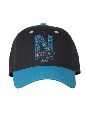 TOP GUN Damen Cap NB231033 in navy/cyan
