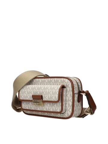 Michael Kors Beige Stoff Umhängetasche