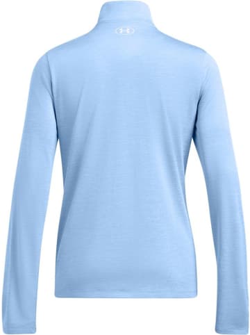 Under Armour Longsleeve "Tech 1/2 Zip- Twist" in Blau