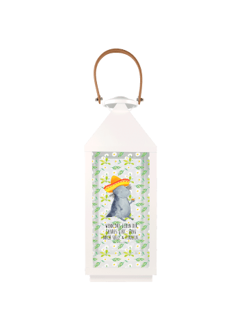 Mr. & Mrs. Panda Laterne Axolotl Tequila mit Spruch in Transparent